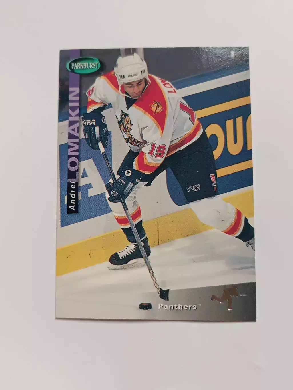 карточка НХЛ Андрей Ломакин PARKHURST 1994