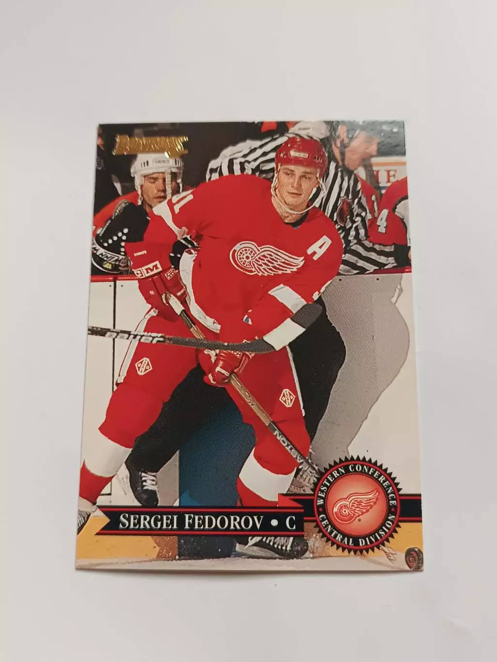 карточка НХЛ Сергей Фёдоров donruss1995 г.