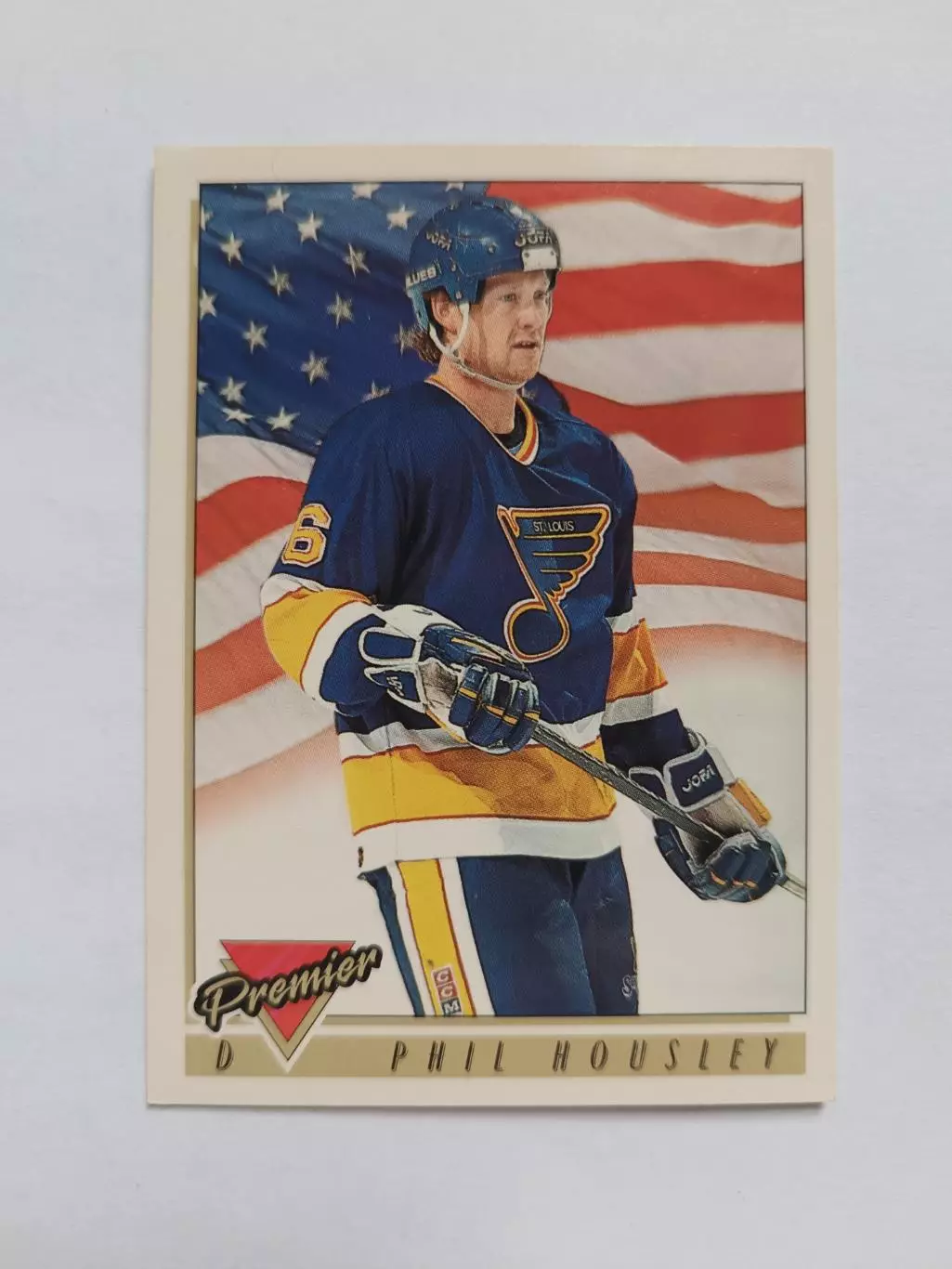 карточка НХЛ Phil Housley premier 1994 г.