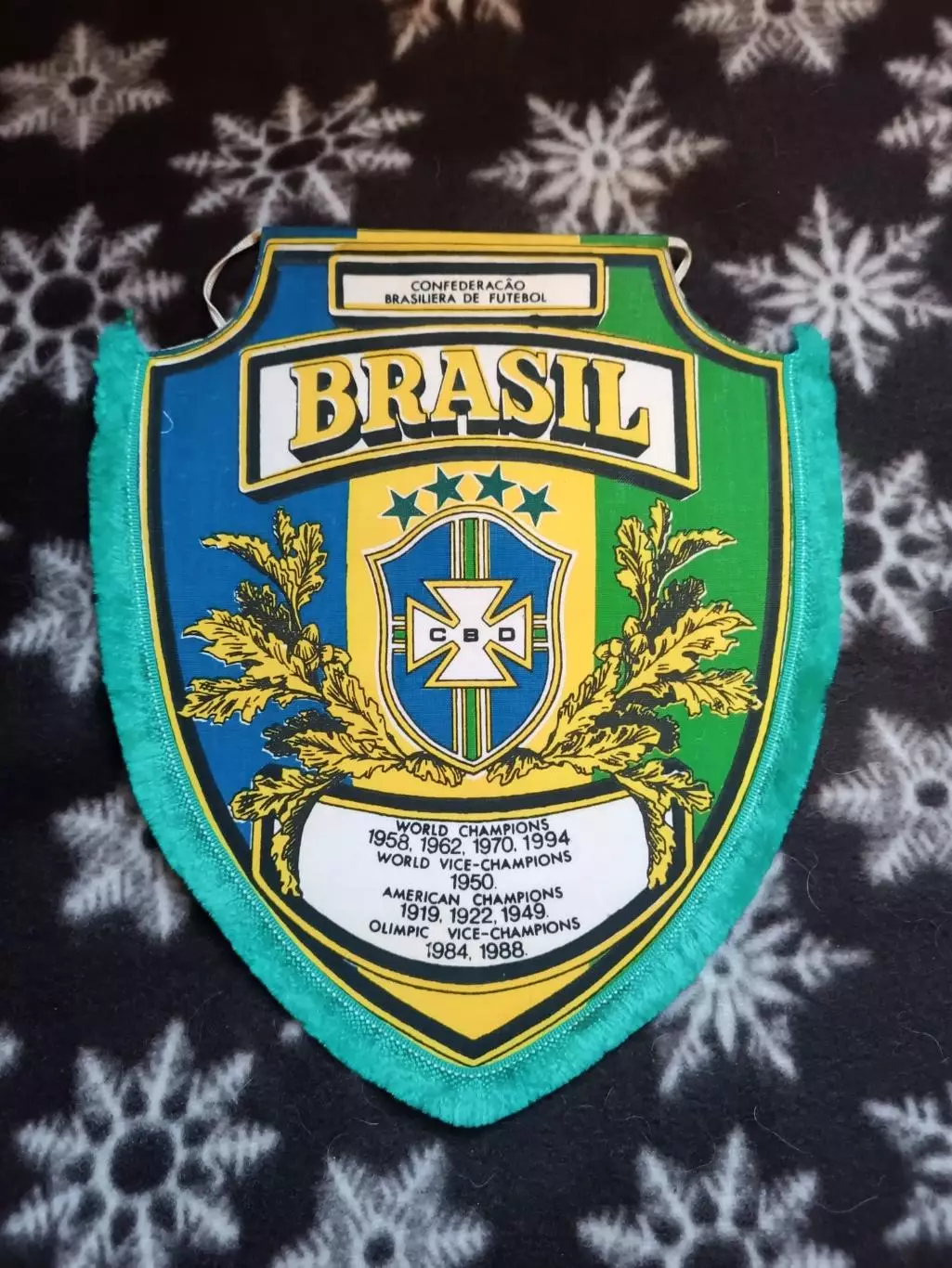 вымпел футбольная федерация Бразилия