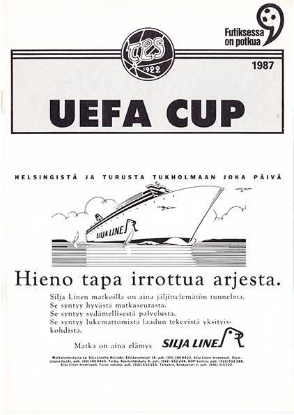 4.11.1987 TПC (Финляндия) v Интер Милан (Италия)
