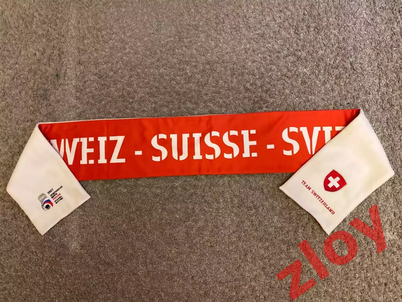 Шарф Швейцария Suisse 2007