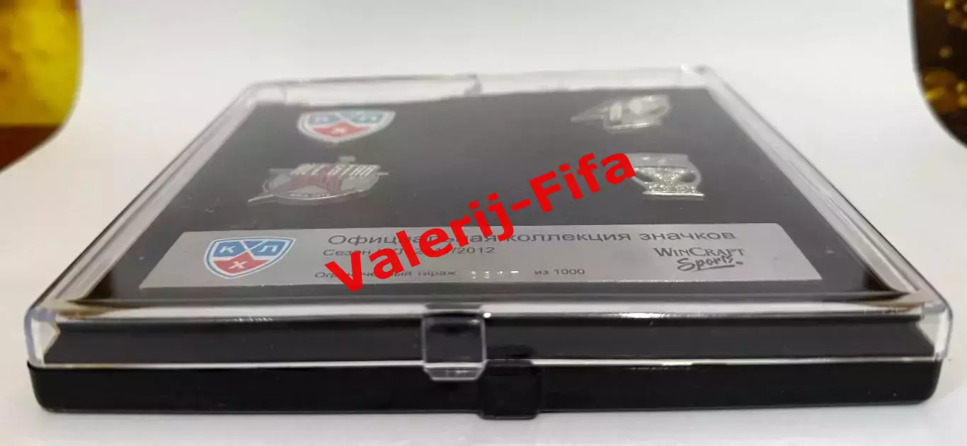 Эксклюзивный набор 5 значков Кхл. Хоккей 2