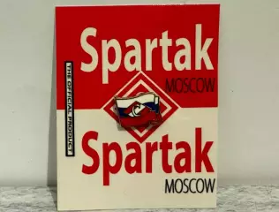 Официальный значок фрачник Спартак на флаге РФ
