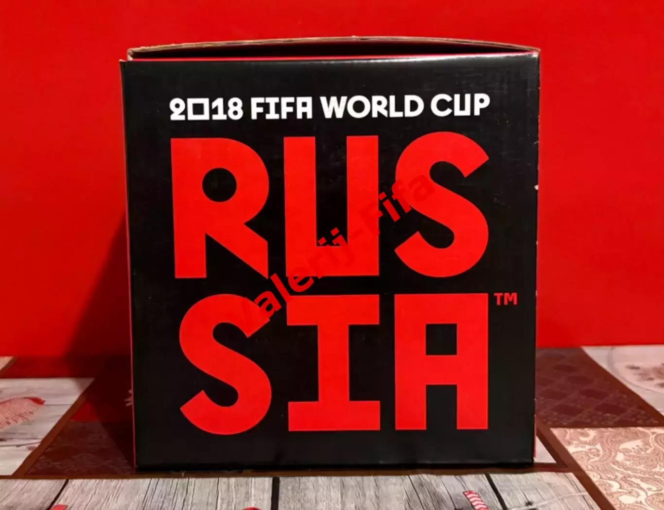 Мяч Кока-кола в коробке. Чемпионат мира 2018 4