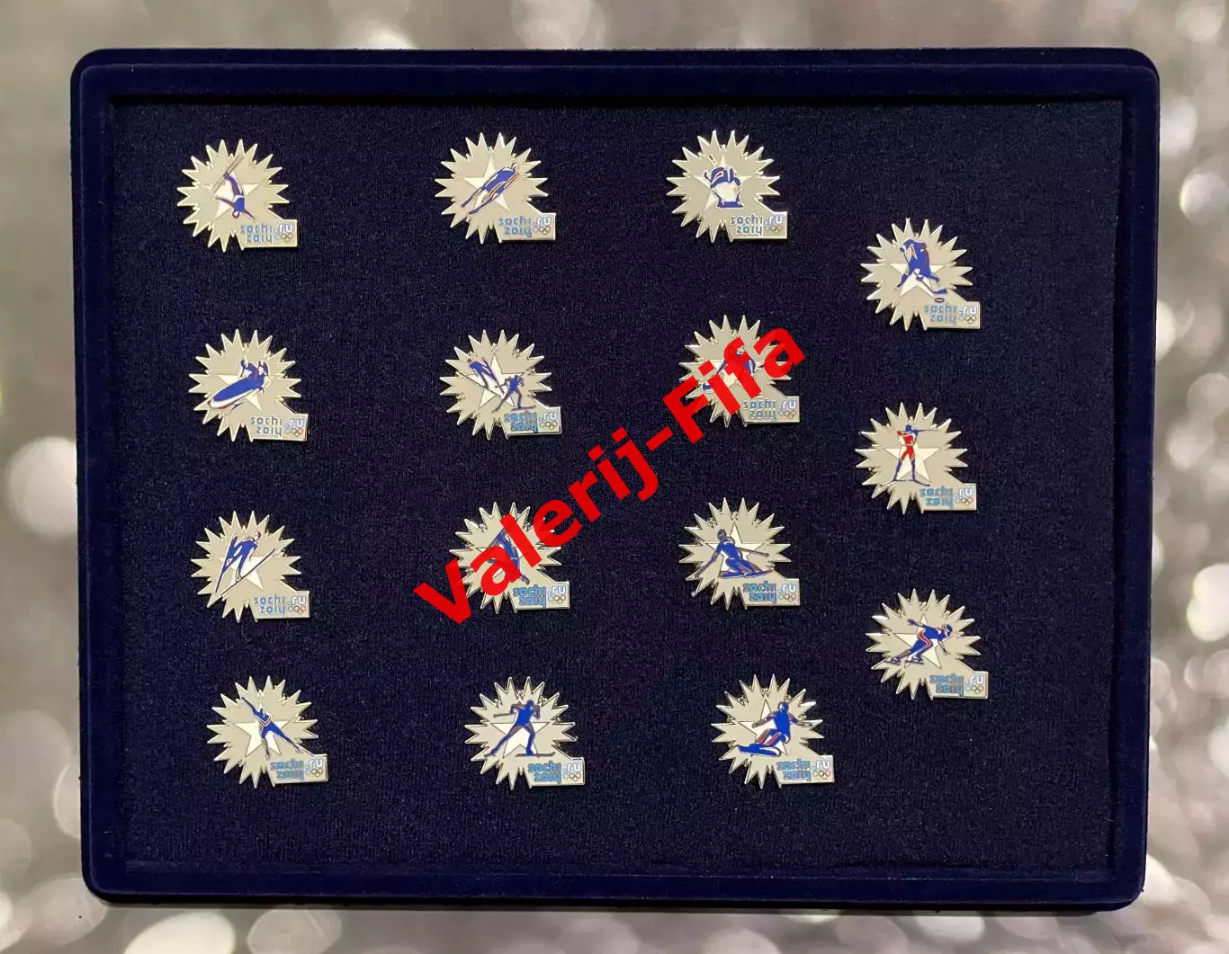 Коллекция 15 значков Олимпиада Сочи 2014. Эксклюзив
