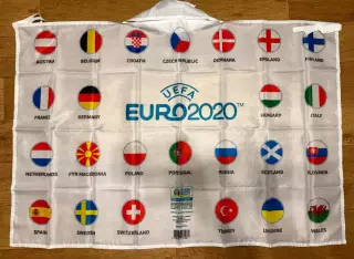 Флаг Накидка с капюшоном Евро 2020