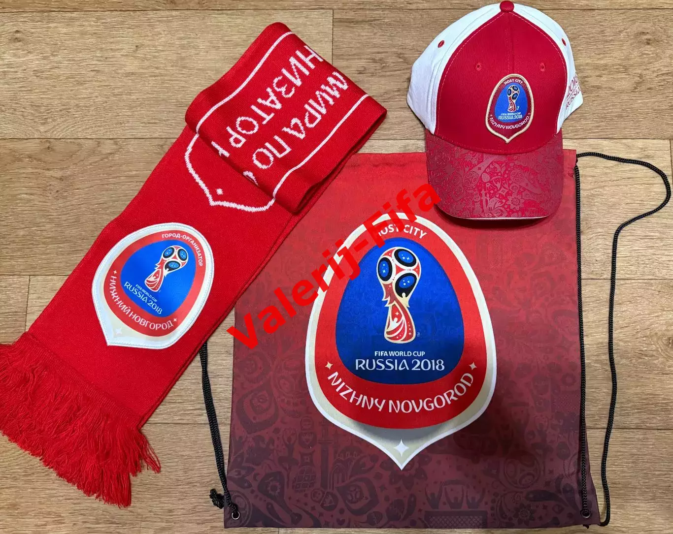 Набор организатора Чемпионата мира 2018 (зимний шарф)