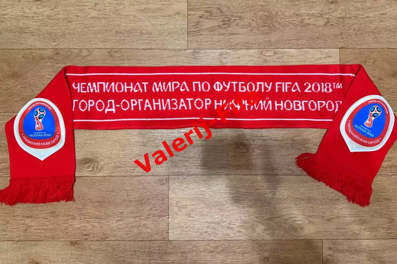 Набор организатора Чемпионата мира 2018 (зимний шарф) 4