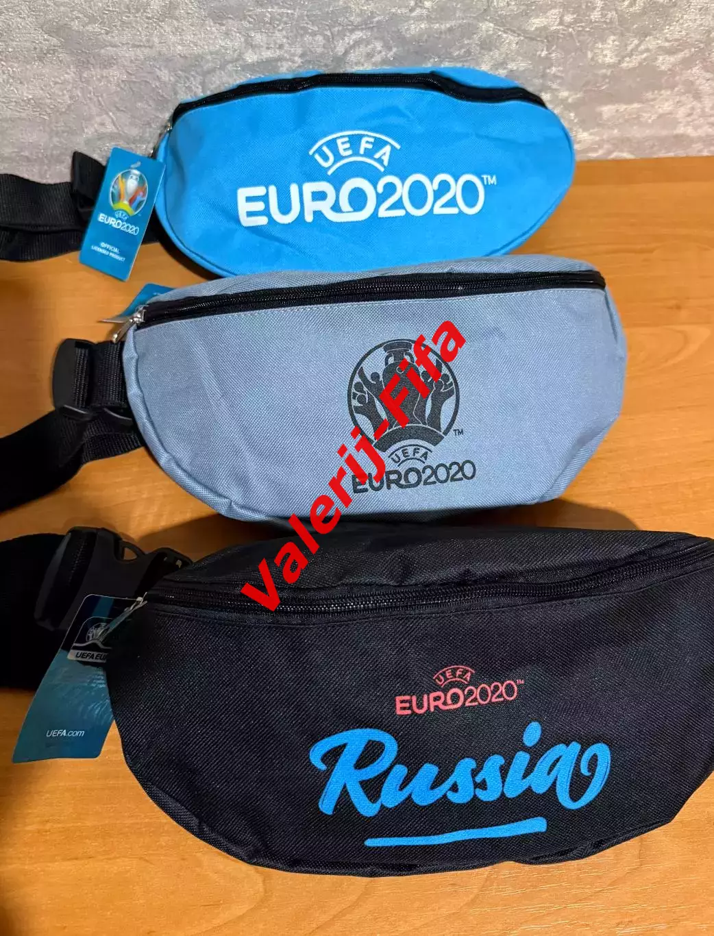 Набор 3 сумки на пояс. Евро 2020 1