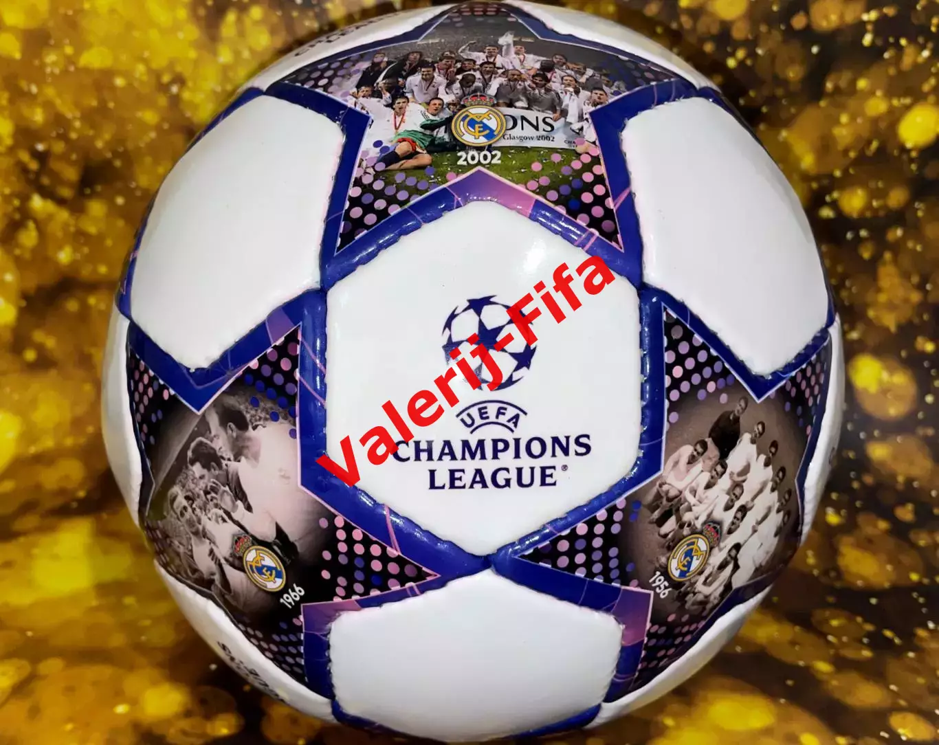 Коллекционный мяч Реал Мадрид. Победители Лиги Чемпионов