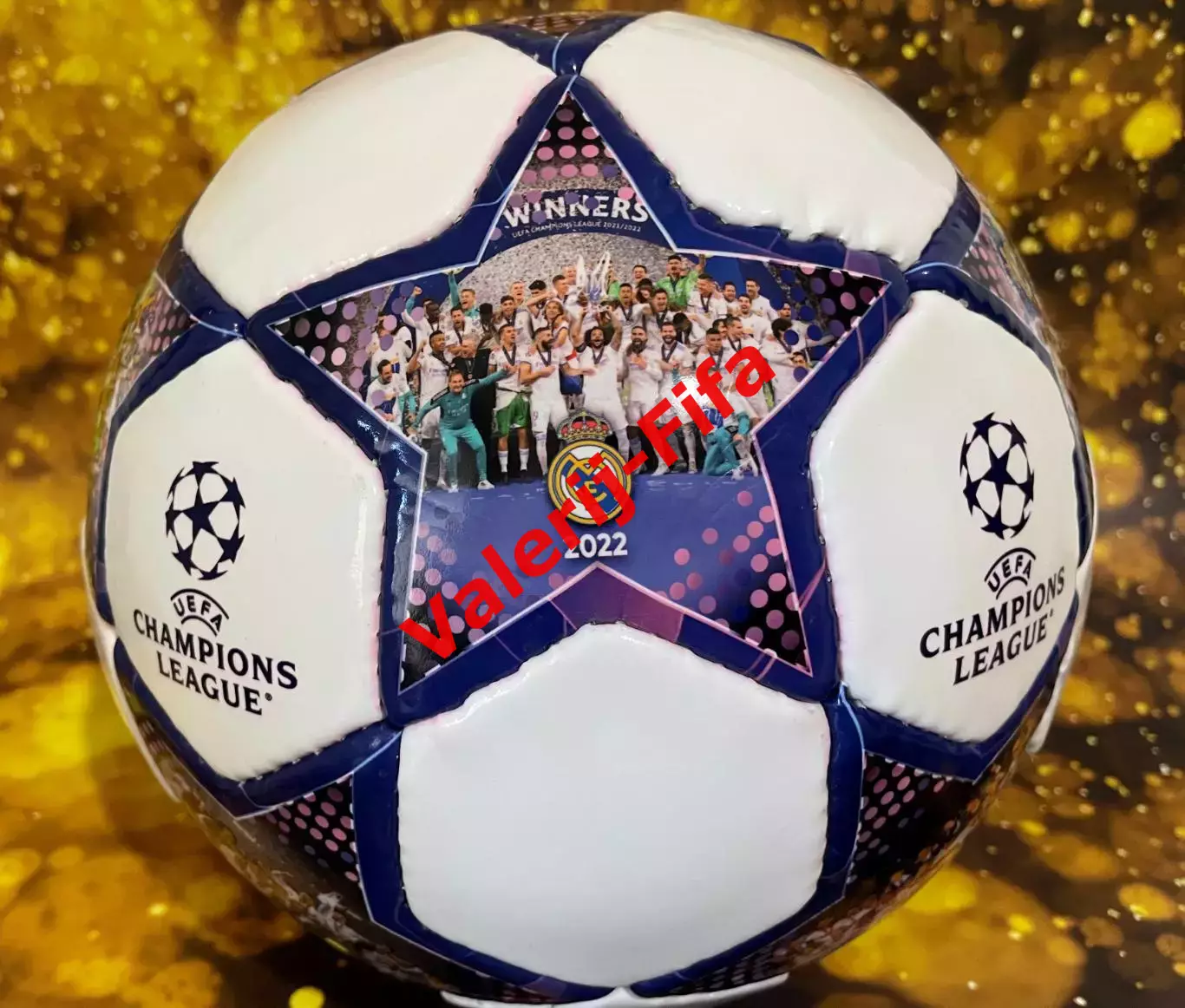 Коллекционный мяч Реал Мадрид. Победители Лиги Чемпионов 2