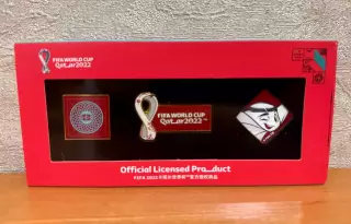 Набор 3 значка Чемпионат мира Катар 2022