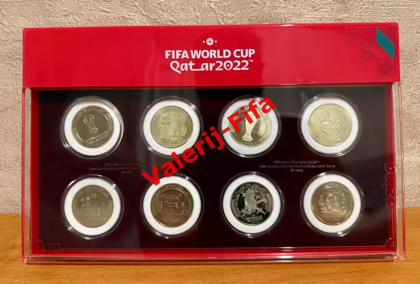 Набор из 8 медалей. Чемпионат мира Катар 2022 3