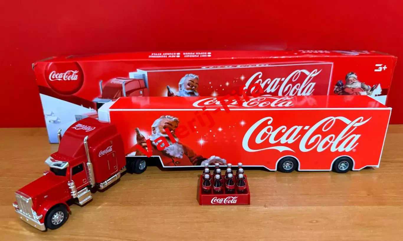 Большой Коллекционный грузовик Кока-кола
