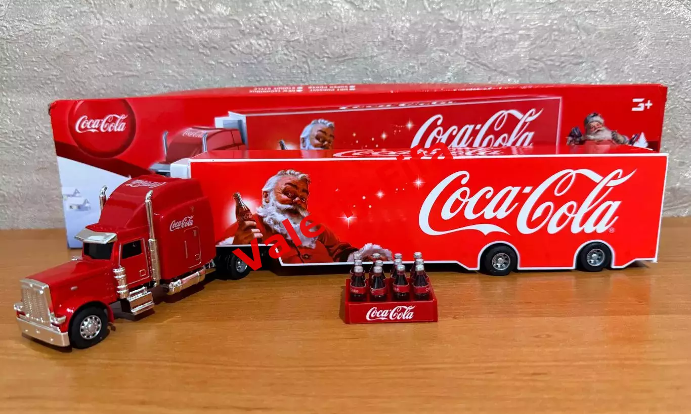 Большой Коллекционный грузовик Кока-кола 1