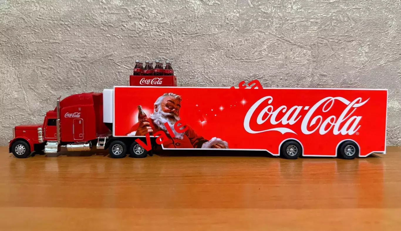 Большой Коллекционный грузовик Кока-кола 5
