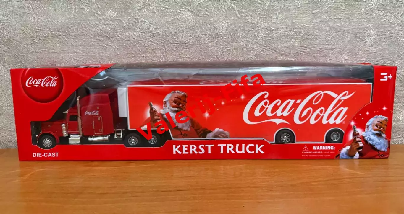 Большой Коллекционный грузовик Кока-кола 6