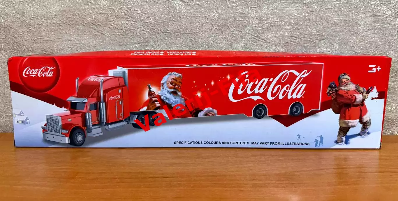 Большой Коллекционный грузовик Кока-кола 7