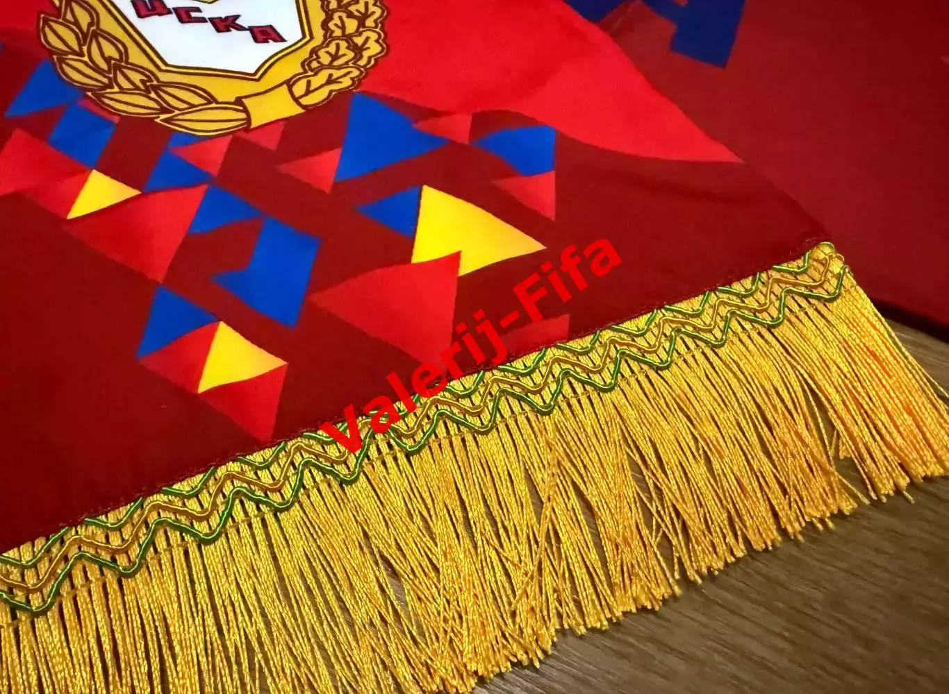 Комплект Шапка + Варежки ЦСКА 4