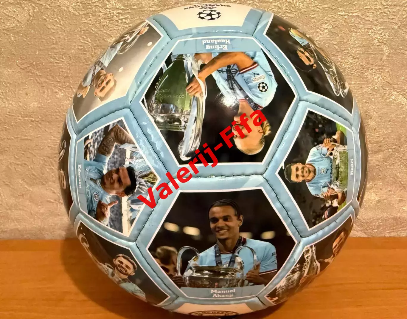 Коллекционный мяч Фк Манчестер Сити 2