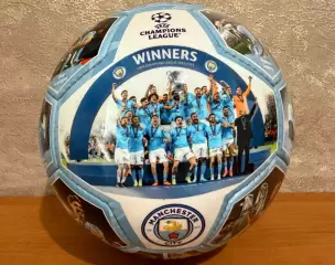 Коллекционный мяч Фк Манчестер Сити