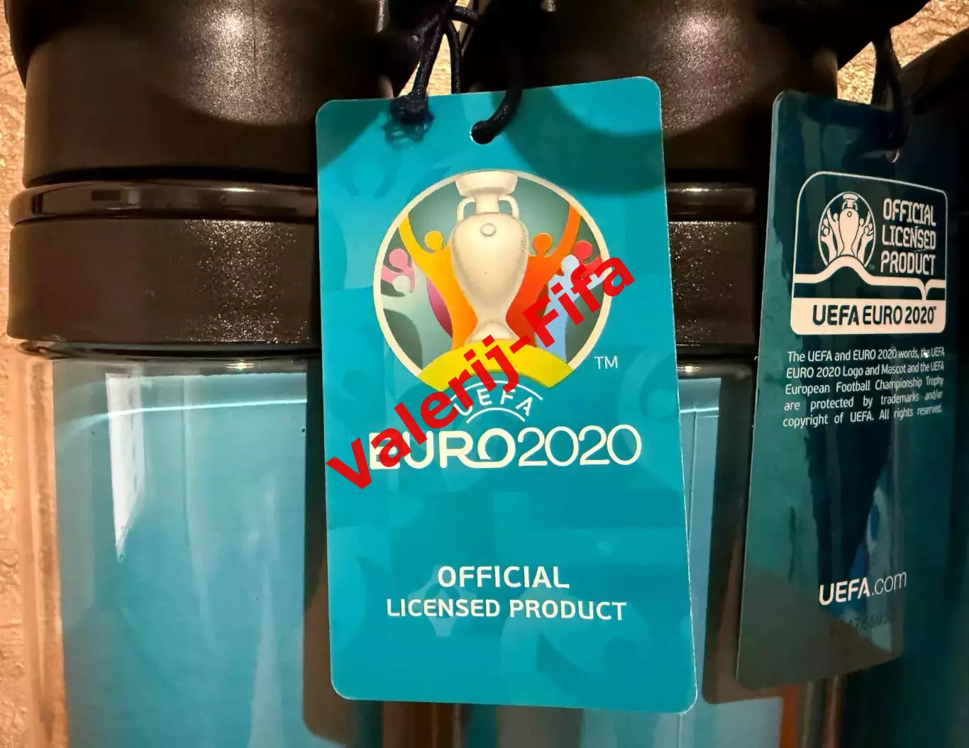 Набор 4 бутылки для воды Евро 2020 3