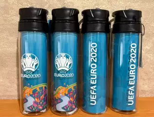 Набор 4 бутылки для воды Евро 2020