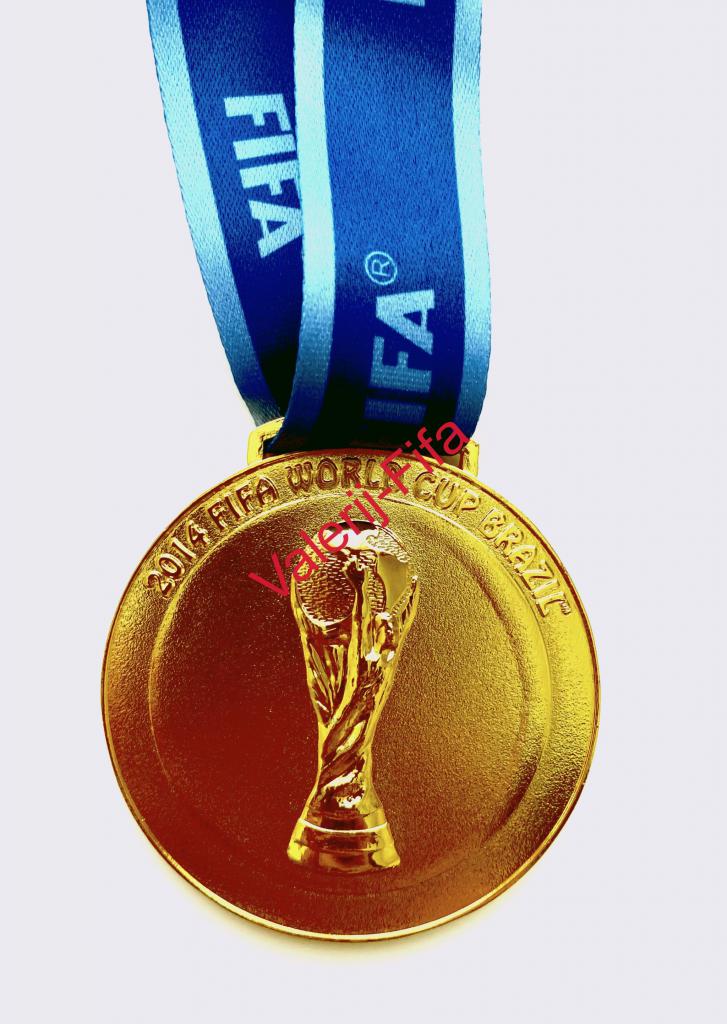 Копия золотая медаль Fifa Чемпионат мира 2014 в Бразилии 3