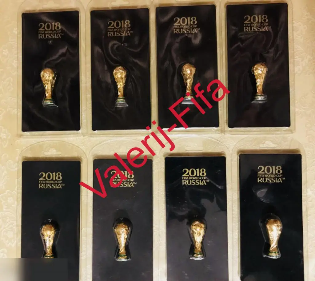 Лицензионная копия Кубок Fifa (4,5 см) Чемпионат мира 2018