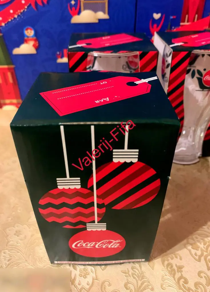 Бокалы Кока-кола Coca-cola. Стакан №1 2