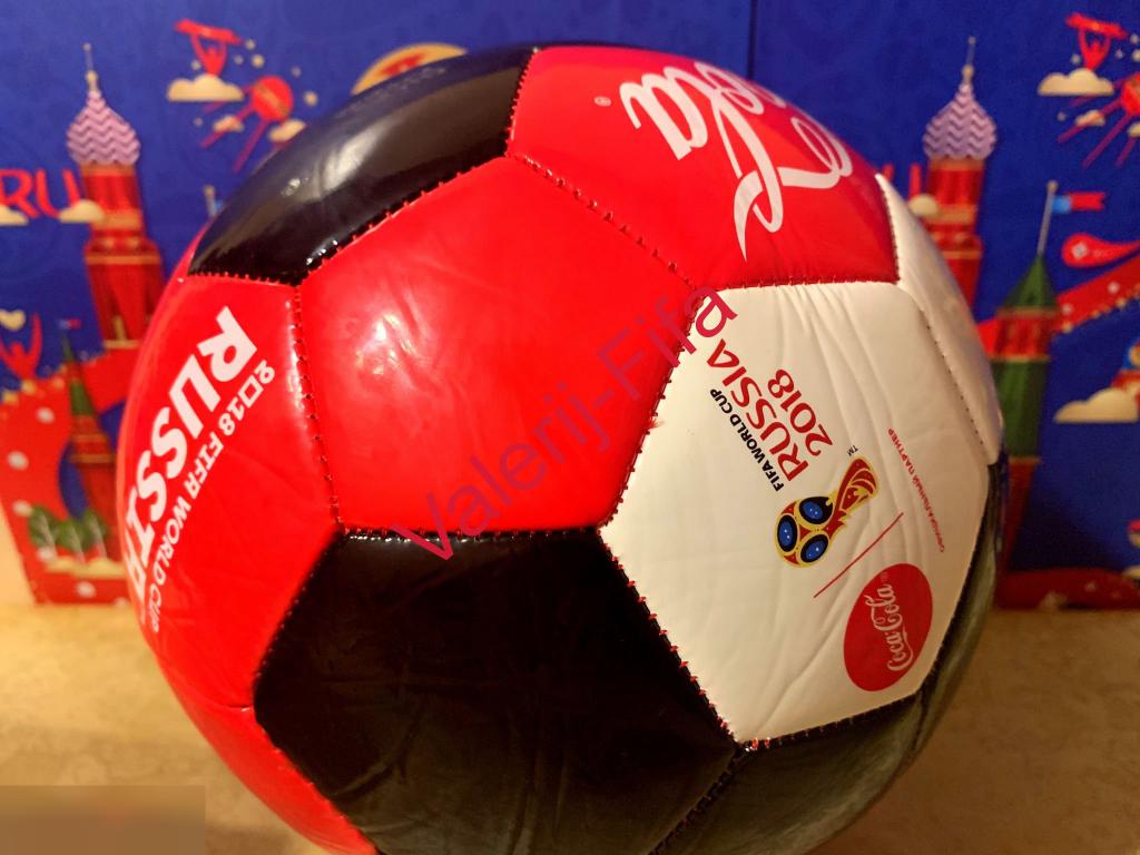 Мяч в коробке Кока-кола Coca-cola. Чемпионат мира 2018 3