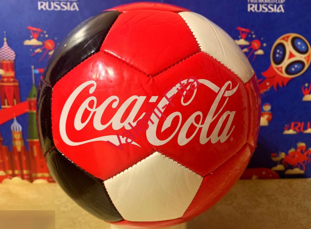 Мяч в коробке Кока-кола Coca-cola. Чемпионат мира 2018 4