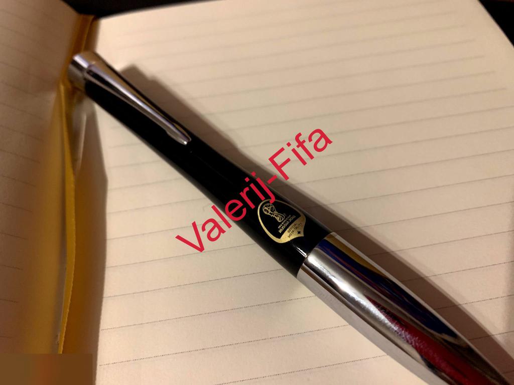 VIP Набор: Блокнот + ручка Fifa. Чемпионат мира 2018. Эксклюзив 3