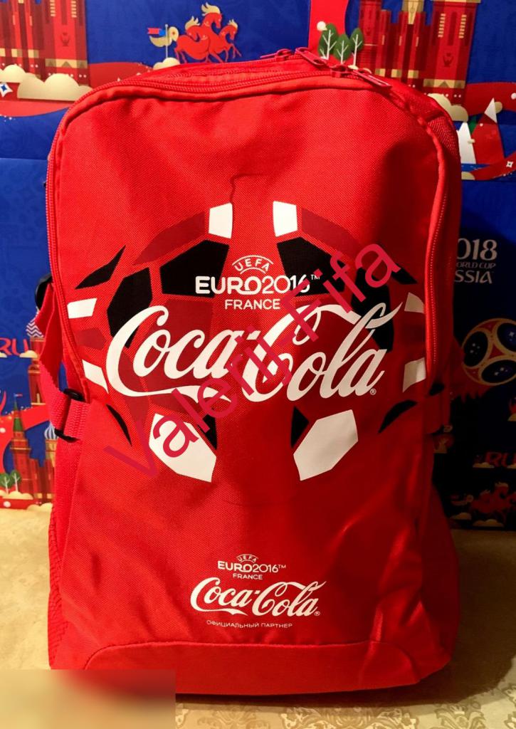 Рюкзак Кока-кола Евро 2016. Эксклюзив!