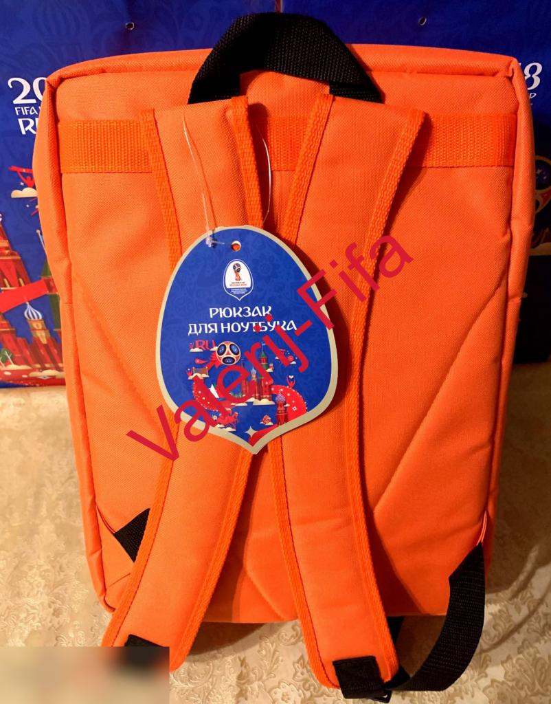 Сумка-рюкзак Fifa. Оранжевый кубок. Чемпионат мира 2018 3