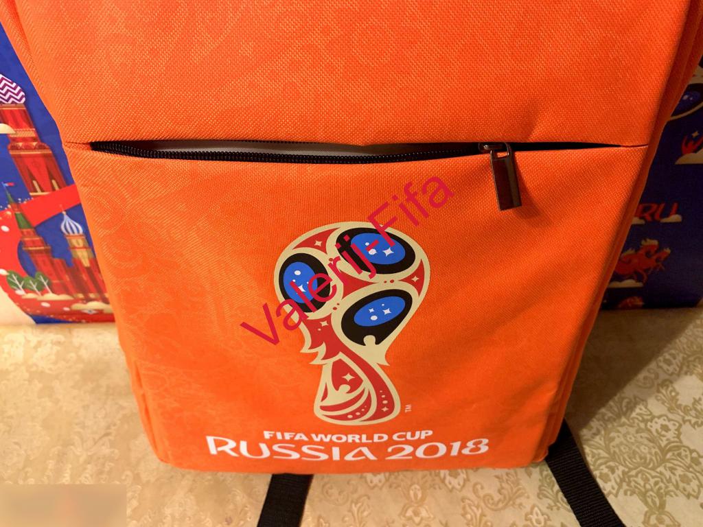 Сумка-рюкзак Fifa. Оранжевый кубок. Чемпионат мира 2018 4