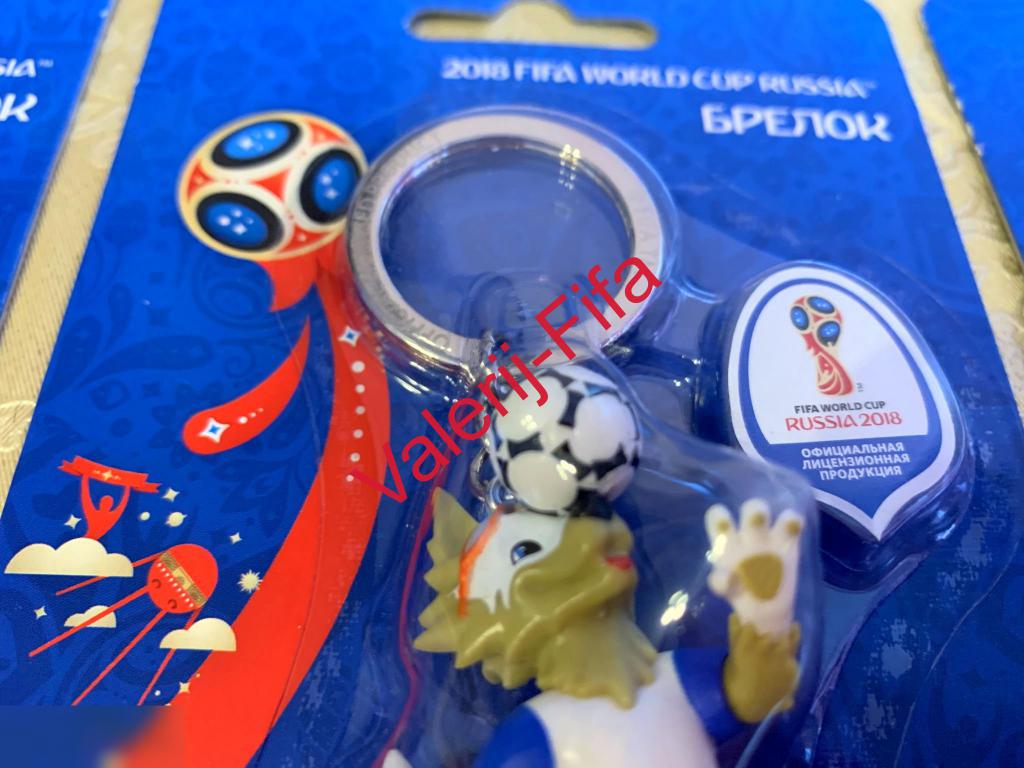 Набор брелков ЗD Забивака (3 штуки) Fifa. Чемпионат мира 2018 7