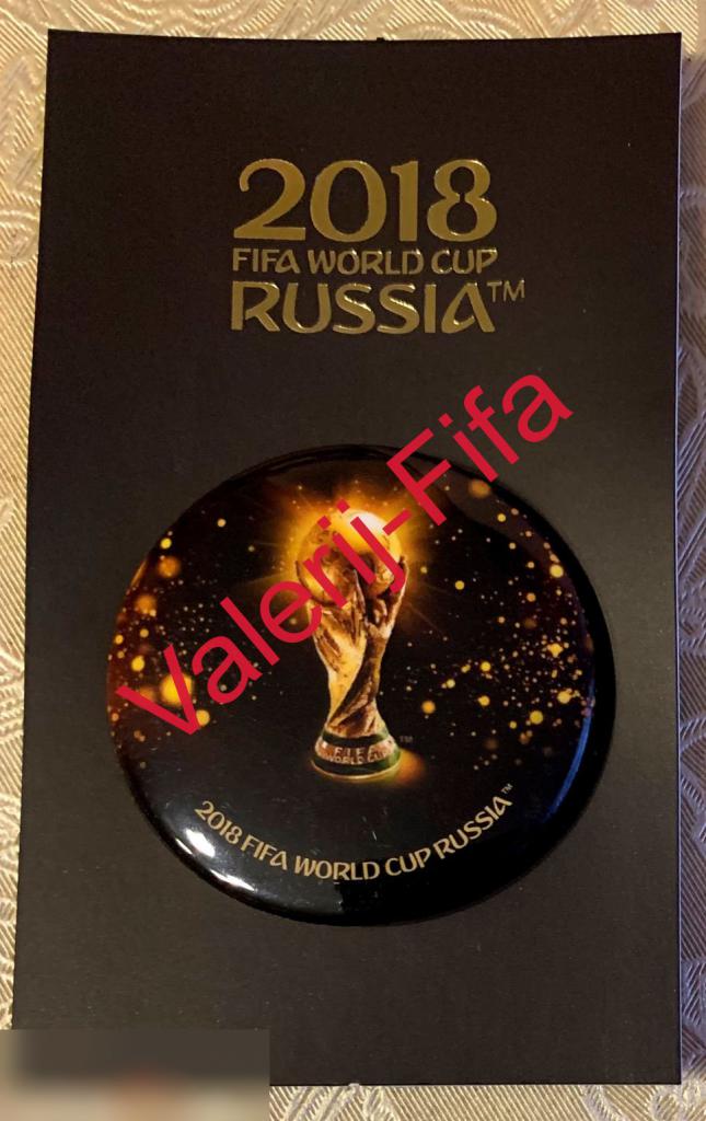 Набор значков (26 штук)Fifa Чемпионата мира по футболу 2018. Кубок + Эмблема + Забивака 4