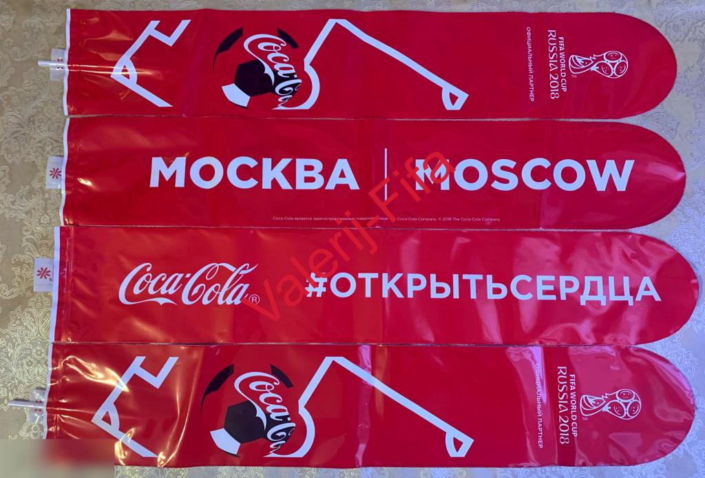 Палки-стучалки Кока-кола. Чемпионат мира 2018 2