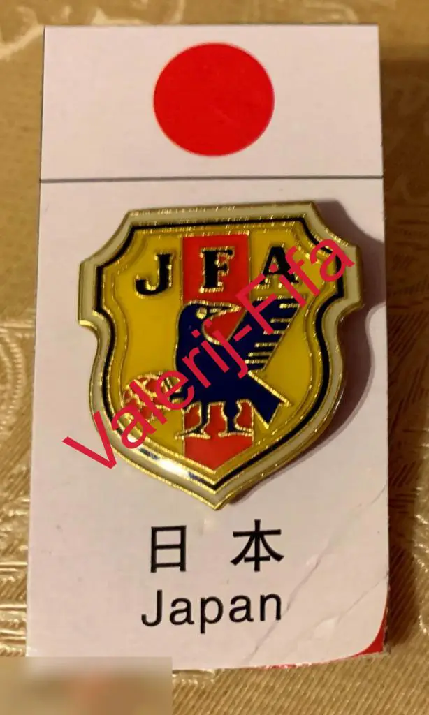 Значок Федерации футбола: Сборная Япония (Страны ЧМ2018)