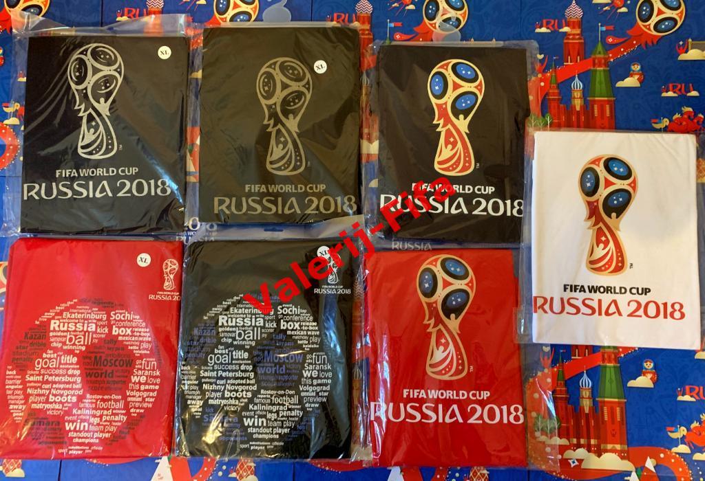 Мужская Футболка XL (20 расцветок). Чемпионат мира 2018