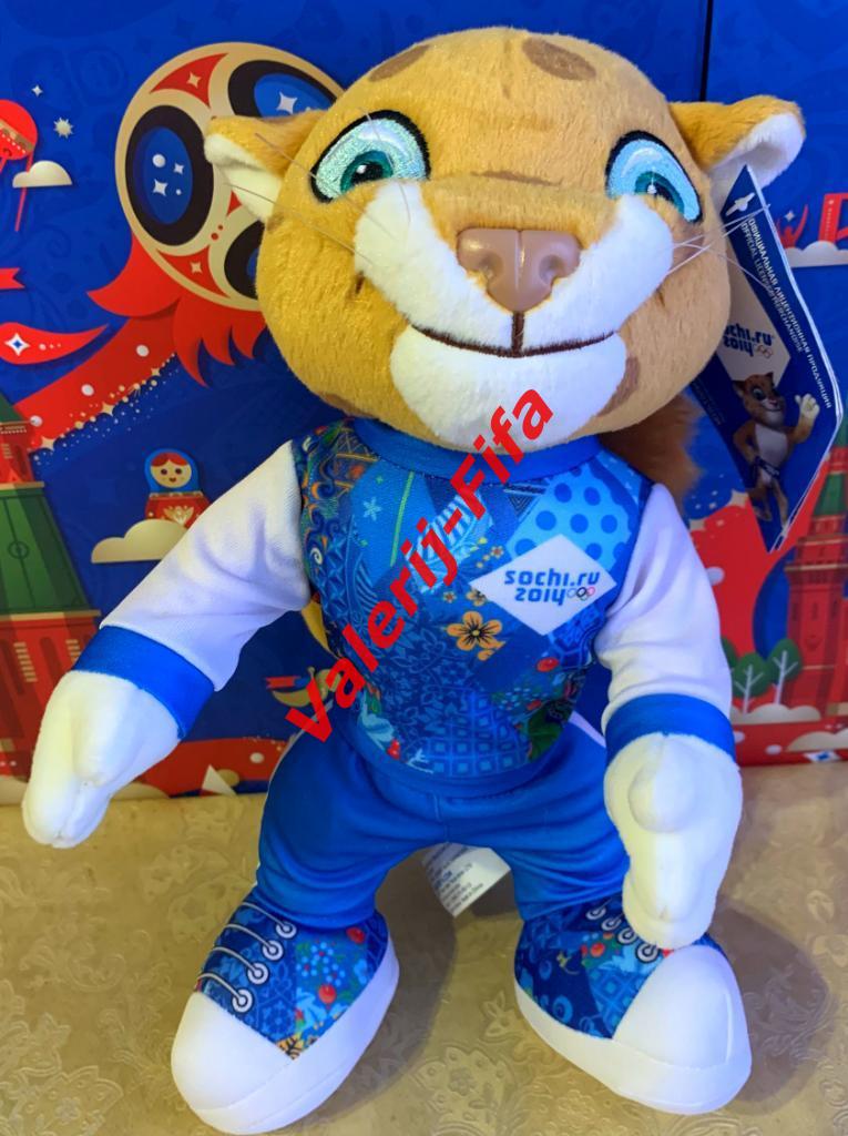 Леопард в костюме (28см). Олимпиада Сочи 2014
