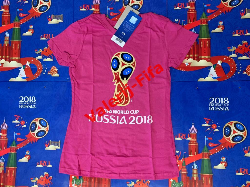 Женская Футболка XS (4 расцветки). Чемпионат мира 2018 2