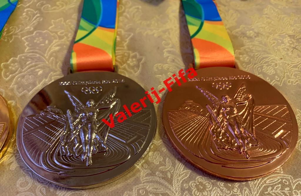 Набор из 3х медалей Олимпиада Рио 2016 4