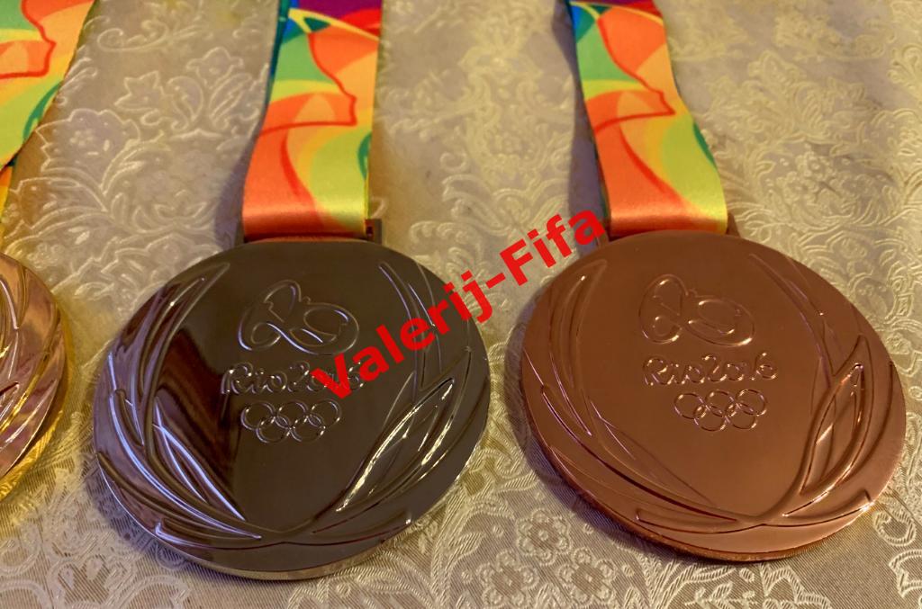 Набор из 3х медалей Олимпиада Рио 2016 7