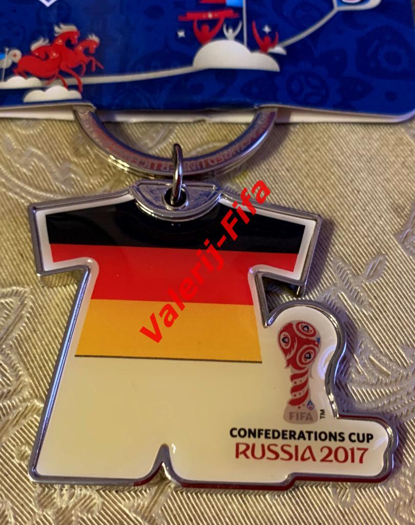 Набор из 2х брелок Португалия и Германия Fifa. Кубок Конфедераций 2017. 1