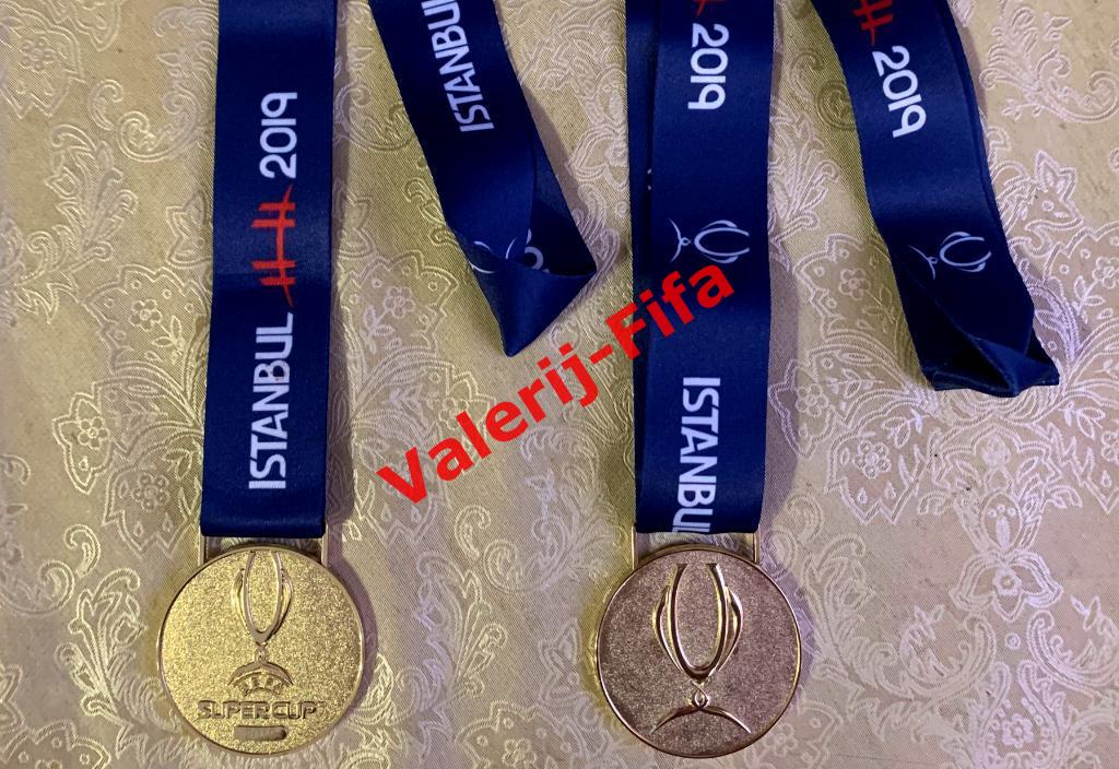 Медаль Суперкубка Уефа 2019г. Стамбул 2