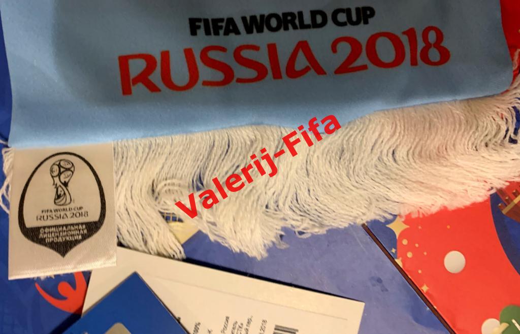 Официальный Шарф Fifa Аргентина. Чемпионат мира по футболу 2018 2