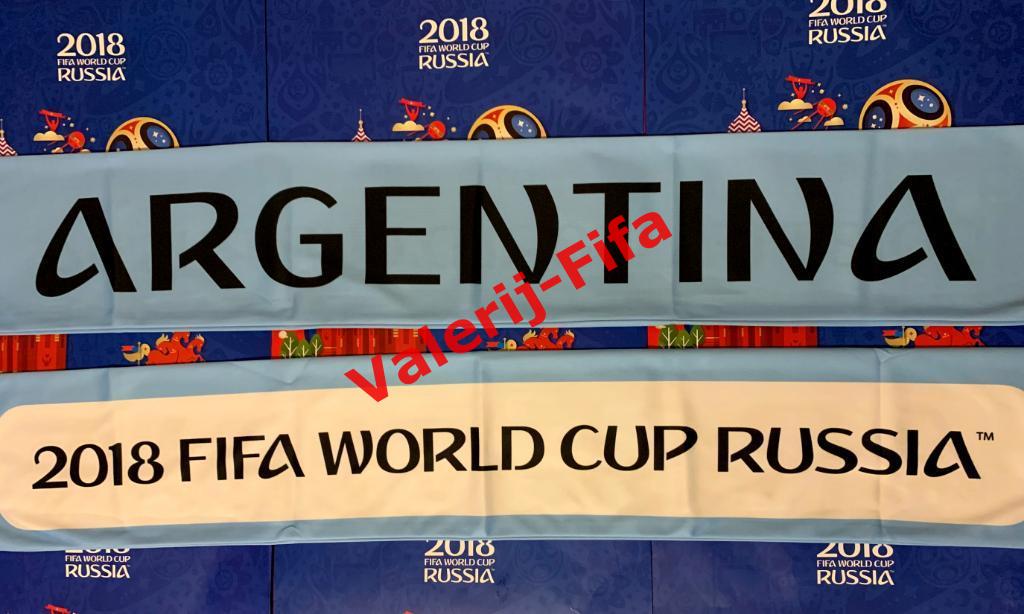 Официальный Шарф Fifa Аргентина. Чемпионат мира по футболу 2018 4
